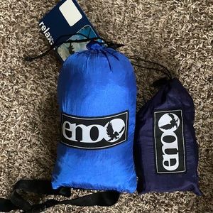 New Eno DoubleNest Hammock with Lightly used Atlas Straps!